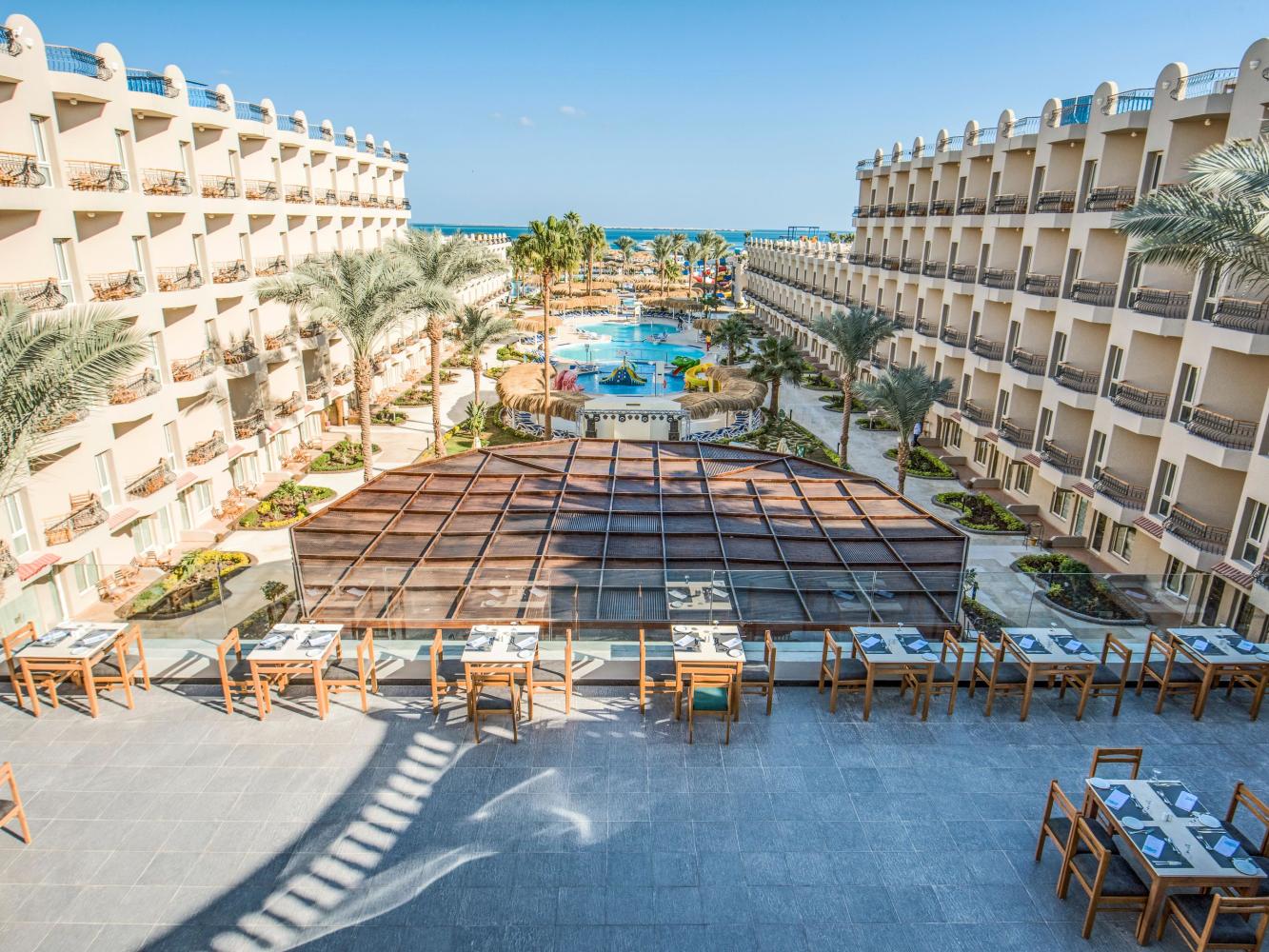 SUNRISE Aqua Joy Resort, Hotel-Pool, Hurghada