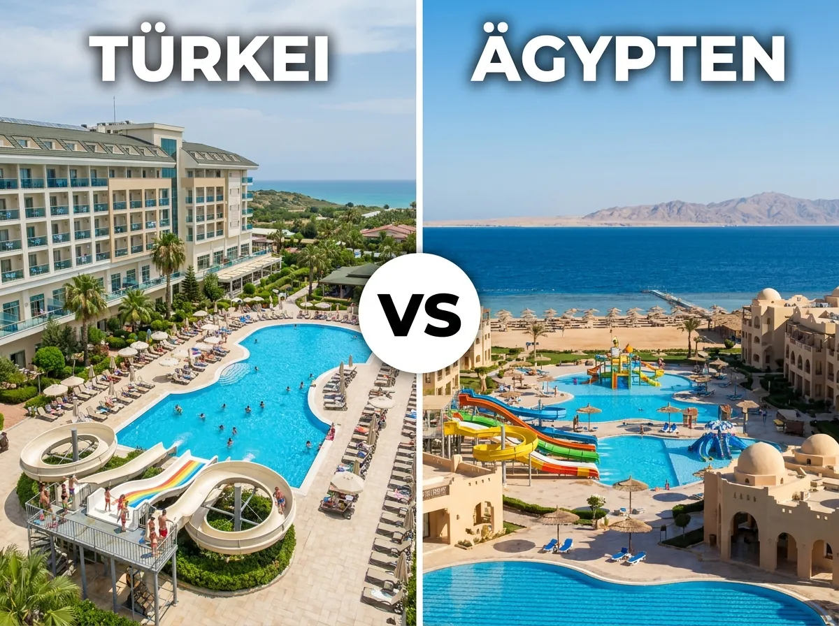 Türkei und Ägypten im Vergleich für Familien